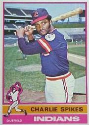 1976 Topps Baseball Cards      408     Charlie Spikes